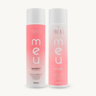 SHAMPOO + MÁSCARA LINHA HOME CARE MEU - 300ml